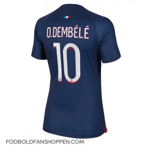 Paris Saint-Germain Ousmane Dembele #10 Hjemmebanetrøje Dame 2023-24 Kortærmet